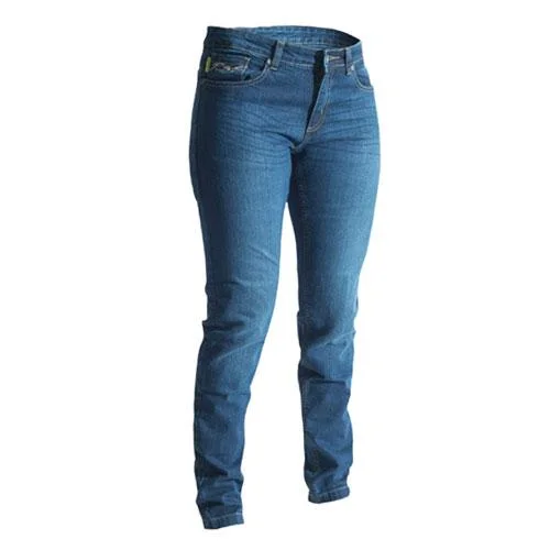 RST - Ladies Straight Leg Road Jeans Classic Button Fly Jeans