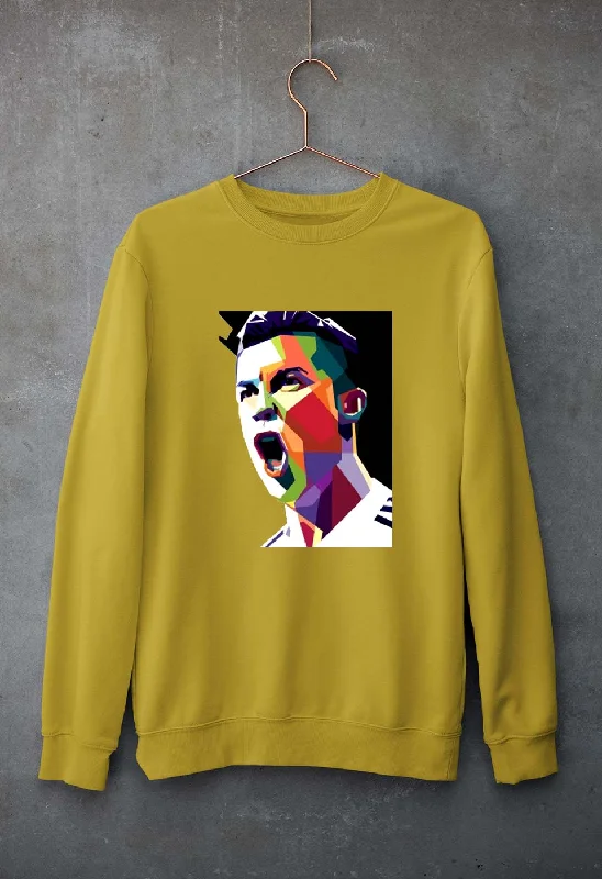 Cristiano Ronaldo CR7 Unisex Sweatshirt for Men/Women Hoodie with Bell Sleeves Flared Feminine