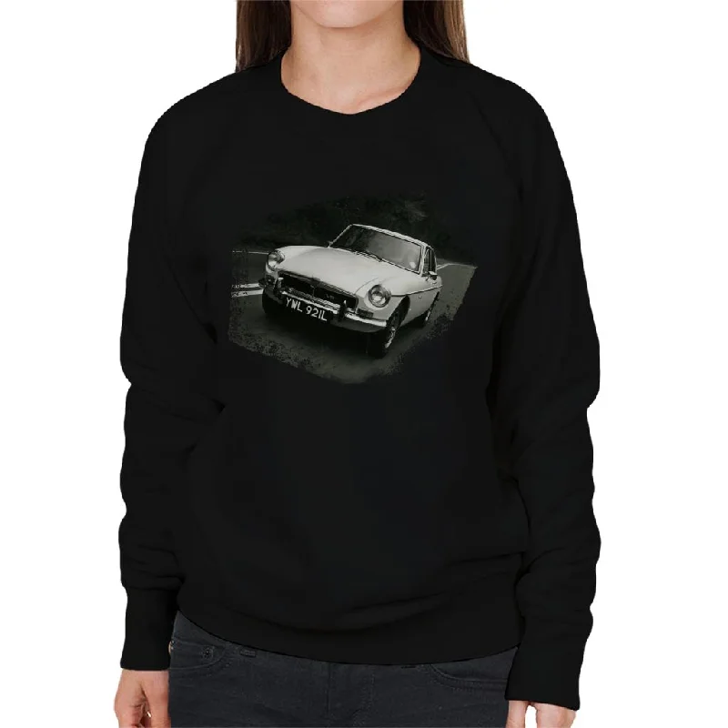 MG On The Road British Motor Heritage Women's Sweatshirt Graphic Hoodie Design Print