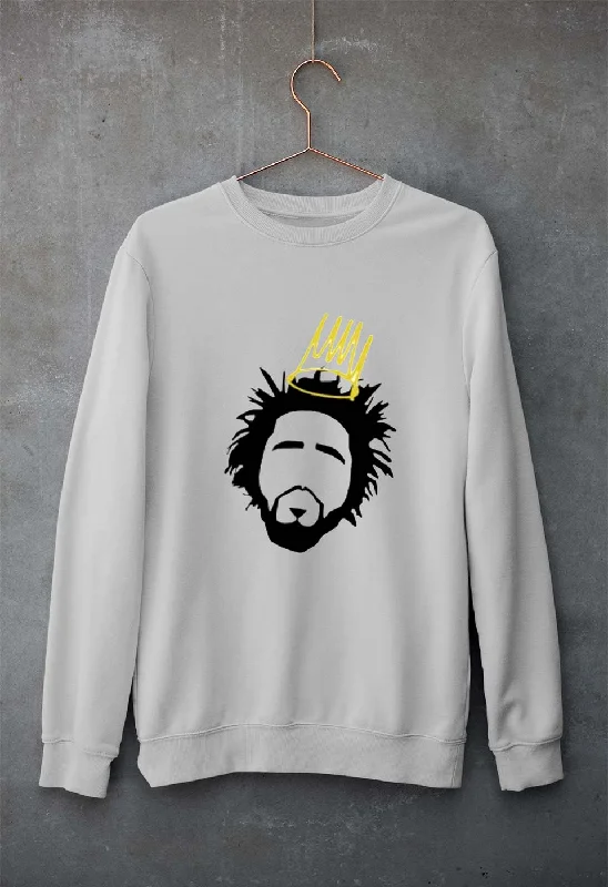 J. Cole Unisex Sweatshirt for Men/Women Hoodie with Side Slits Relaxed Casual