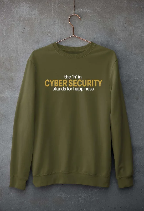 Cyber Security Unisex Sweatshirt for Men/Women Hoodie with Pastel Soft Subtle