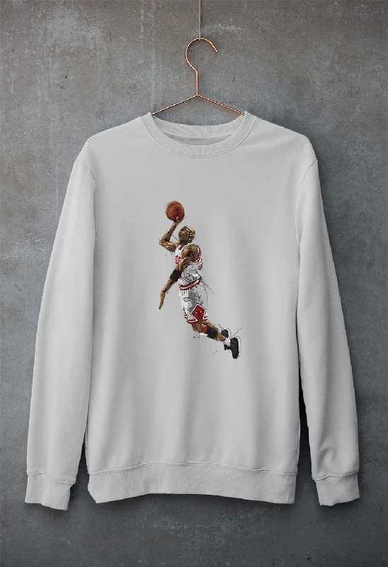 Michael Jordan Unisex Sweatshirt for Men/Women Hoodie with Elastic Waist Stretchable Comfortable