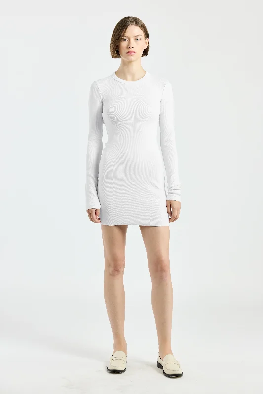 Verona Crew Mini Dress (Sale) Cozy A-Line Mini Dress