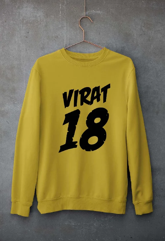 Virat Kohli Unisex Sweatshirt for Men/Women Hoodie with Snap Buttons Easy Quick