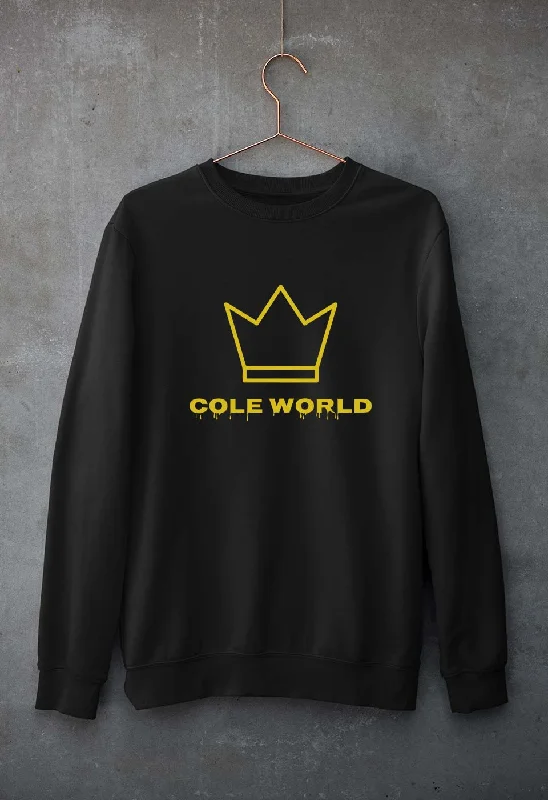 J. Cole World Unisex Sweatshirt for Men/Women Hoodie with Drawstring Waist Adjustable Fitted