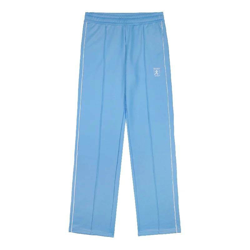 Runner Track Pants (Atlantic/White) Fashionable Tapered Leg Pants
