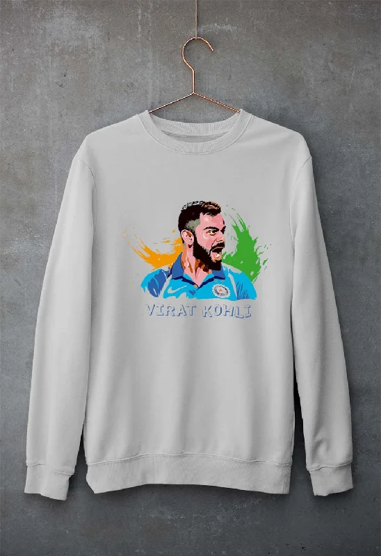 Virat Kohli Unisex Sweatshirt for Men/Women Hoodie with Tie-Dye Psychedelic Retro