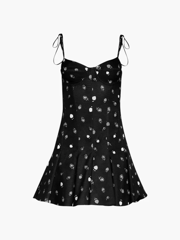 Rosita Mini Dress | Black Comfortable Casual Mini Dress