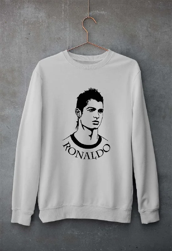 Cristiano Ronaldo CR7 Unisex Sweatshirt for Men/Women Hoodie with Cropped Fit Short Trendy