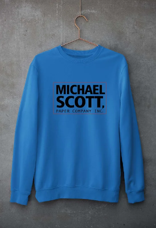 Michael Scott Unisex Sweatshirt for Men/Women Hoodie with Gradient Ombre Colorful