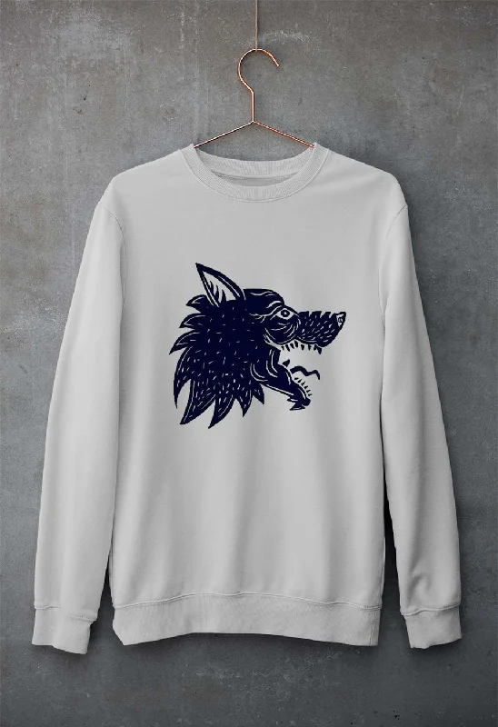 Wolf Unisex Sweatshirt for Men/Women Hoodie with Pattern Geometric Abstract