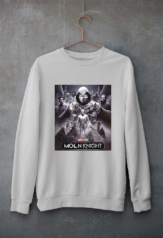 Moon Knight Unisex Sweatshirt for Men/Women Hoodie with Hem Lace Feminine Delicate