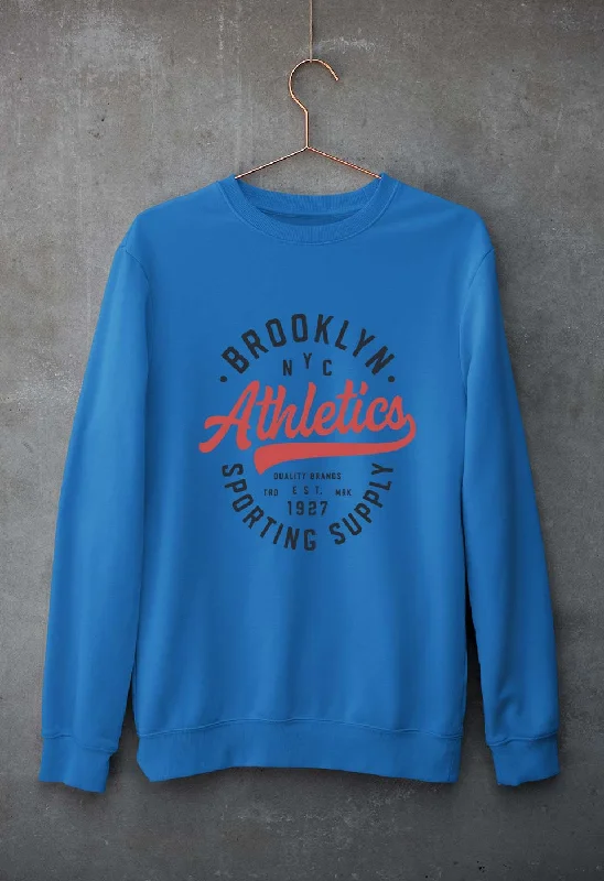 Varsity Brooklyn NYC Unisex Sweatshirt for Men/Women Hoodie with Cropped Fit Short Trendy