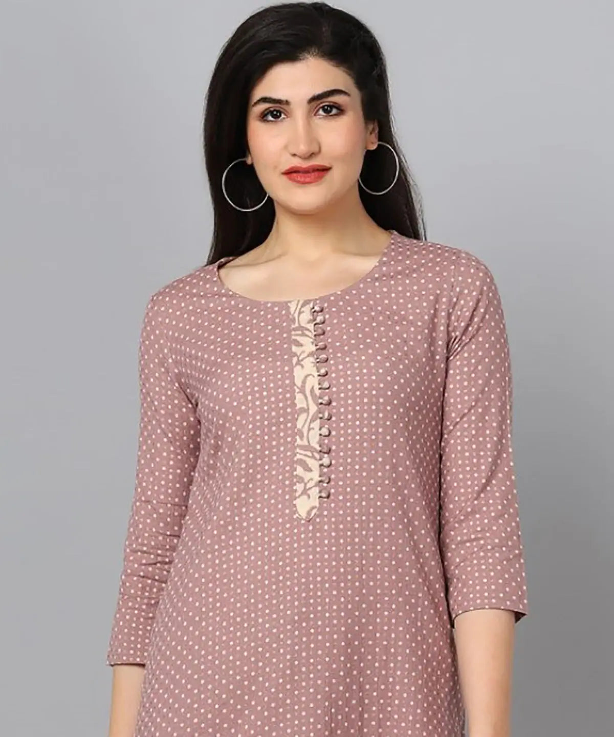 Ahika Pure Cotton Printed Kurta Pant Set-VKSET1113AB_XS Soft Sweatpants Style