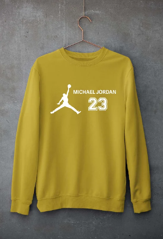 Michael Jordan Unisex Sweatshirt for Men/Women Hoodie with Hem Ribbing Snug Secure