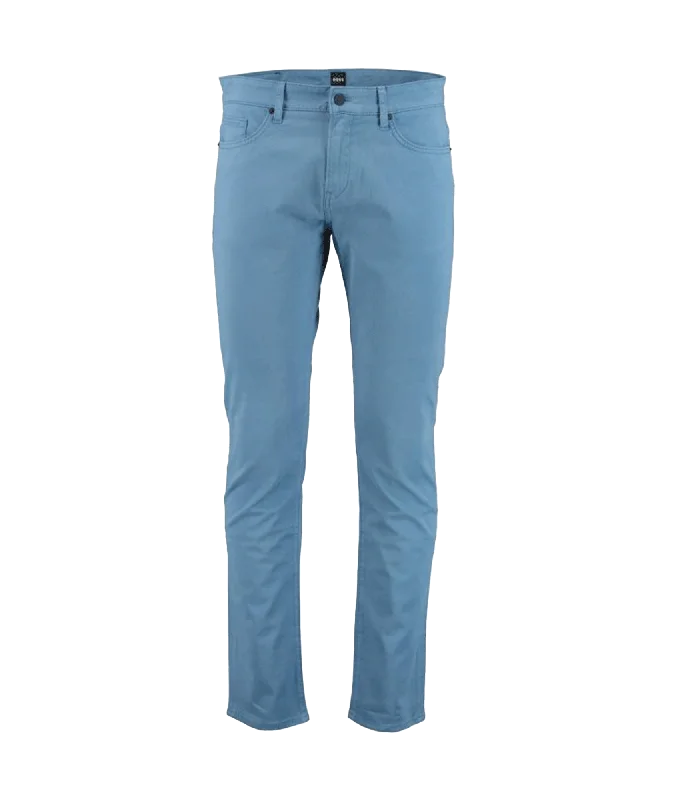 Slim-fit Jeans in Stretch-denim Gabardine - Blue Chic Ripped Jeans