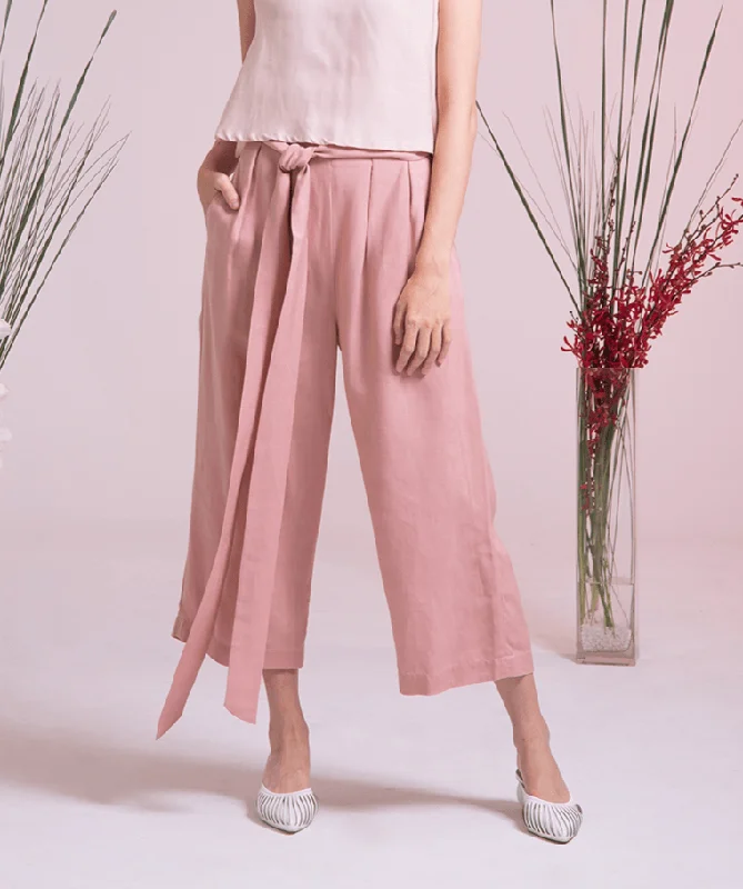 Fu Pleated Pants Soft Wool Pants