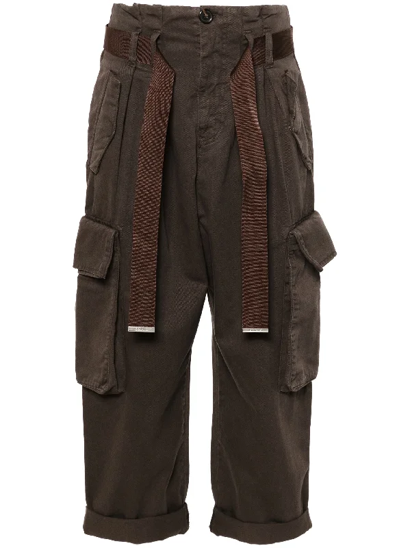 Ronfare cotton cargo pants Casual Sweatpants Style