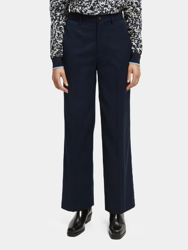 Edie high-rise wide-leg pants Stretch Fit Pants