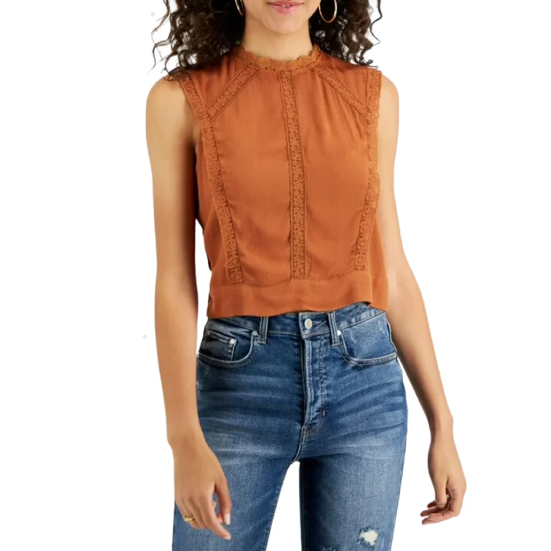 SELF ESTEEM - Tie-Back Blouse Soft Modal Blouse