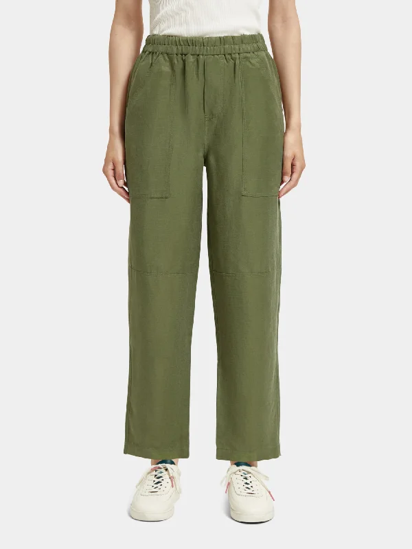 Lou mid-rise straight leg utility pants Modern Bootcut Pants