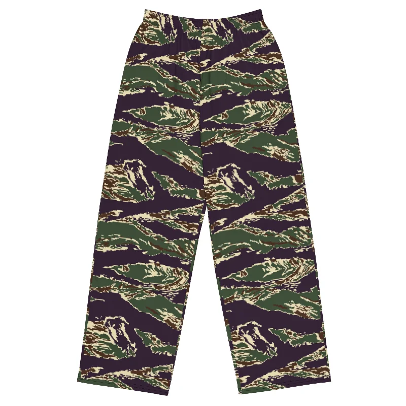 Taiwan Marine Corps Digital Tiger Stripe Camo Lounge Pants Formal Linen Trousers