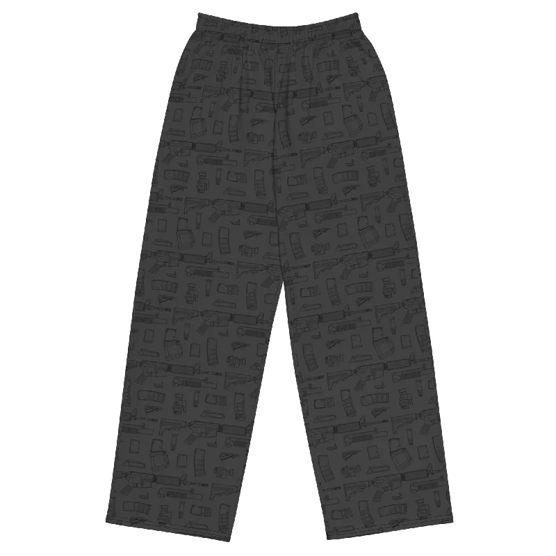 M4 Carbine Lounge Pants Relaxed Linen Pants