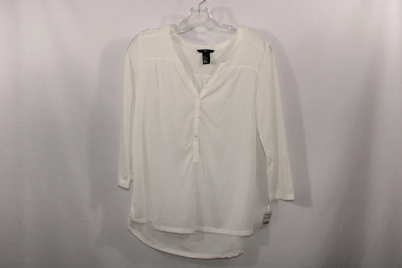 H&M White Blouse | S Office Formal Blouse