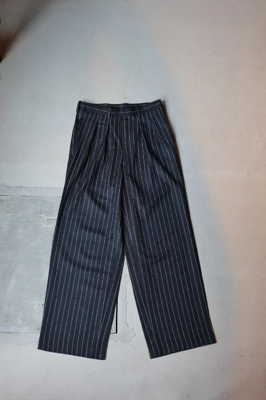 Tucked Baggy Pants Stylish Slim Trousers