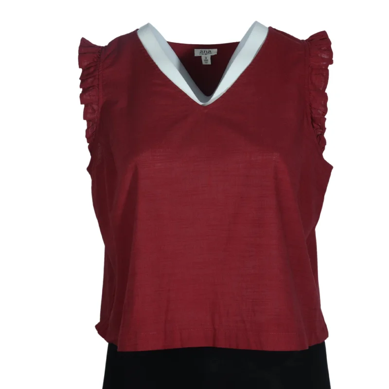 A.N.A - V Neck Blouse Soft Modal Blouse