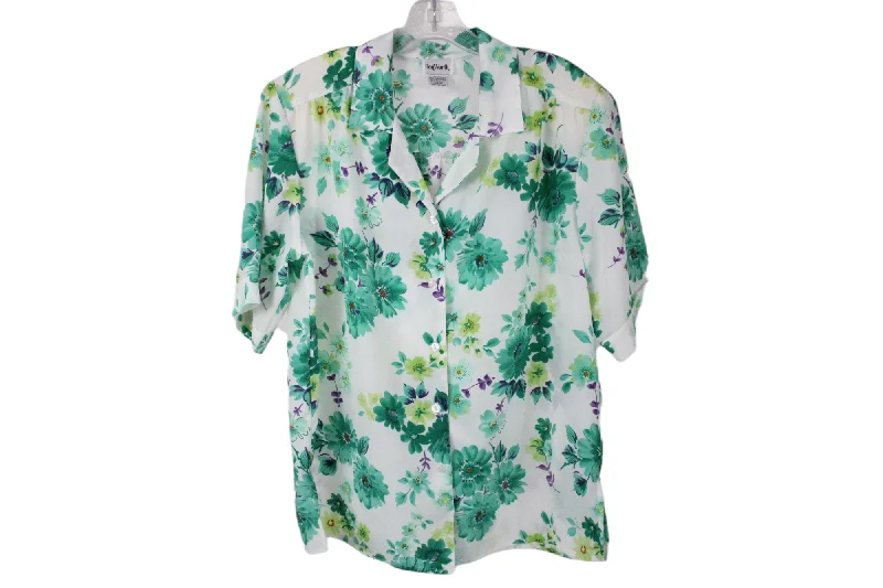 Bonworth Floral Blouse | M Petite Loose Oversized Blouse