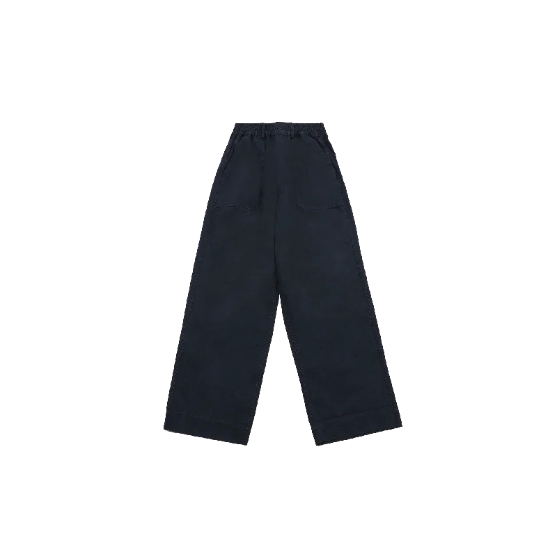 One Tuck Wide Fatigue Pant High-Waist Trousers