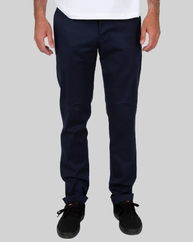 Deckhand Pant - Navy Comfy Zip-Up Pants