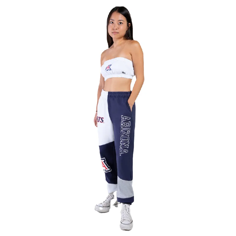 NCAA Arizona Wildcats Women's Hype & Vice Patched Sweat Pants Cozy Jogger Leggings