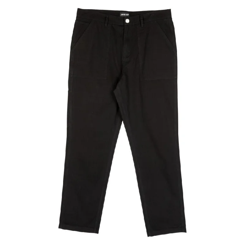 Santa Cruz Pant Addams - Black Casual Wide Pants