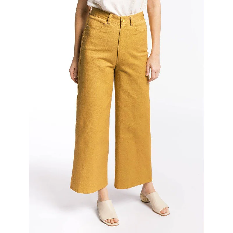 High Rise Pants (Turmeric) Stylish Casual Pants