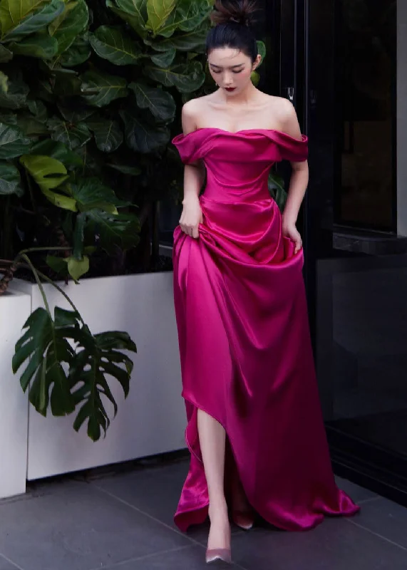 Elegant Rose Bustier Top Side Open Silk Maxi Dresses Short Sleeve Elegant Velvet Maxi Dress Elegant Rose Bustier Top Side Open Silk Maxi Dresses Short Sleeve Elegant Velvet Maxi Dress