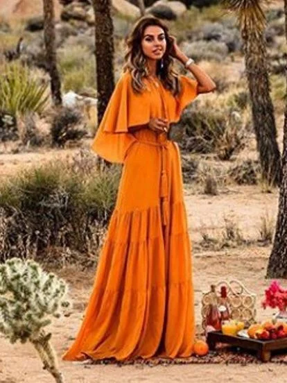 Sexy Sleeveless Loose Stitching Autumn Long Dress Maxi Dress Elegant Maxi Dress with Pockets Sexy Sleeveless Loose Stitching Autumn Long Dress Maxi Dress Elegant Maxi Dress with Pockets