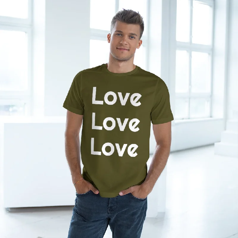 Love Christian Unisex Tee, Best Unisex Deluxe Christian Religious T-shirt For Men or Women (US Size: XS-3XL) Front Pockets Side Pockets Patch Pockets