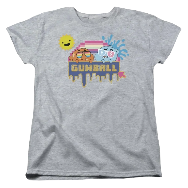 The Amazing World Of Gumball Sunshine Women's T-Shirt Fashionable Trendy Casual