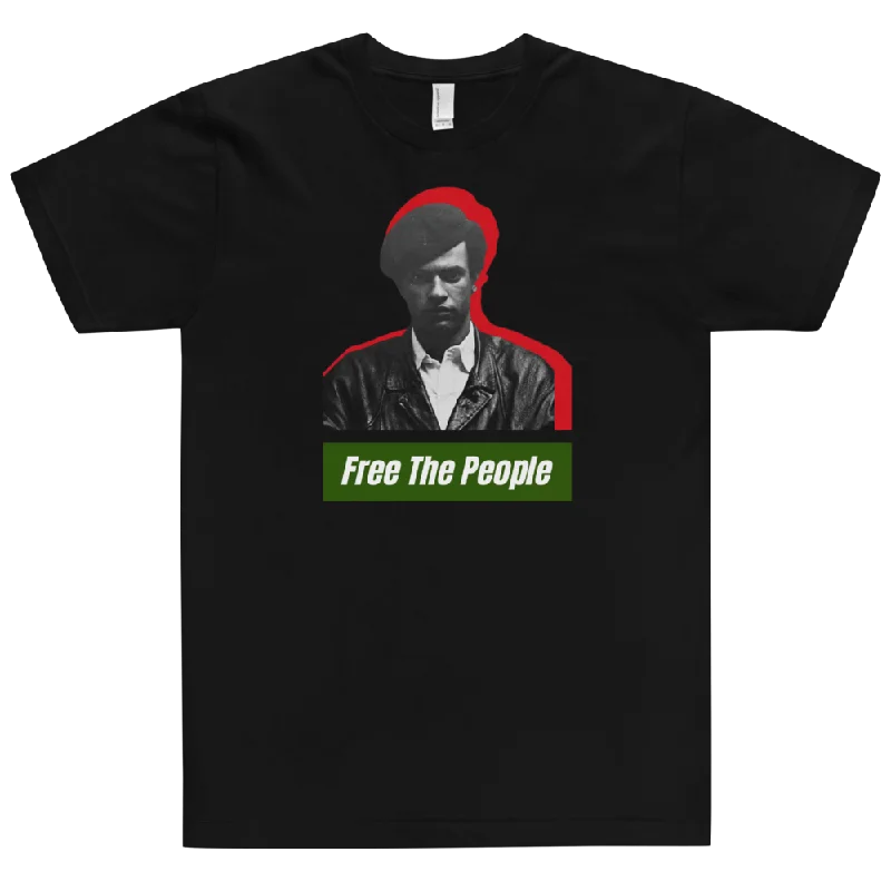 Free The People T-Shirt Lace Blend Ribbed Blend Corduroy Blend