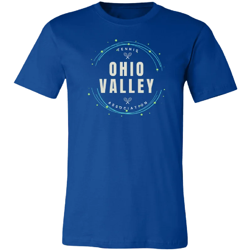 Ohio Valley Unisex Jersey Tee Graphic Embroidered Appliqued