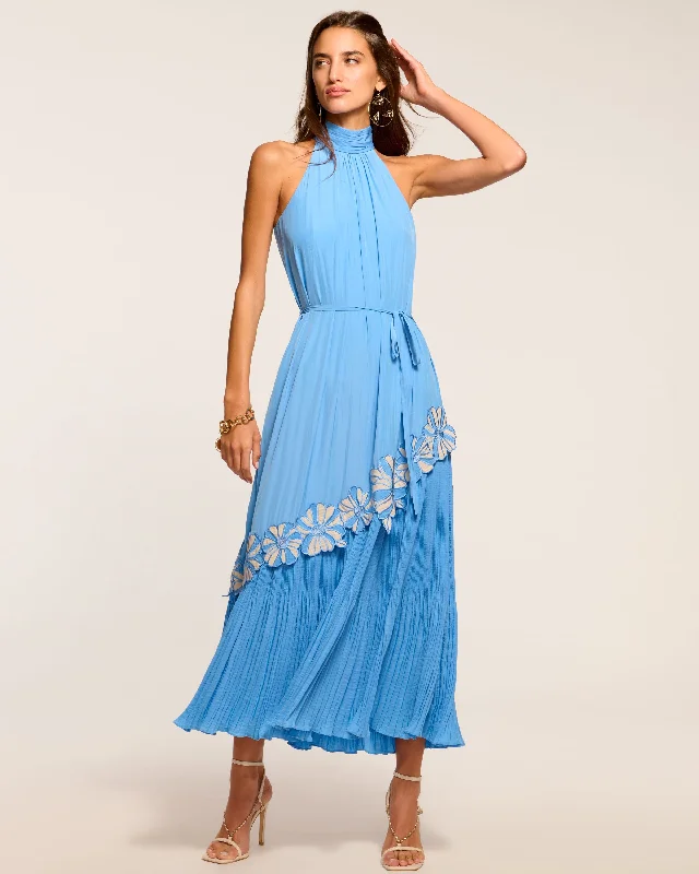 Eleah Embellished High Neck Maxi Dress Cozy Wrap Maxi Dress