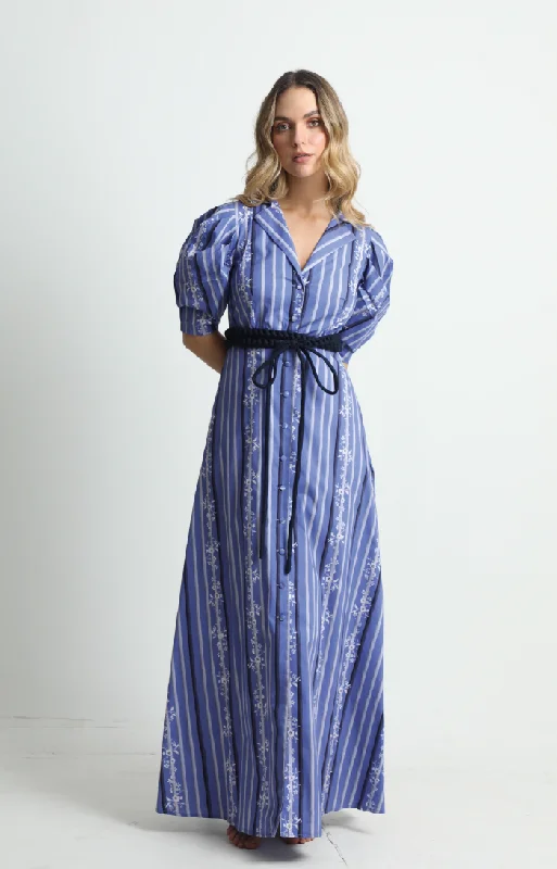 CAROLINE MAXI DRESS Comfortable Fitted Maxi Dress