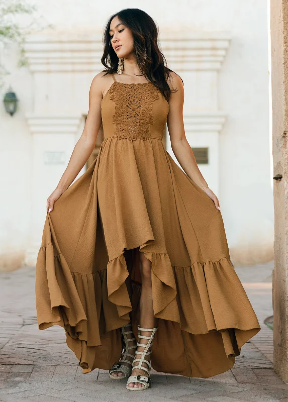 Mala Maxi Dress in Cumin Chic Summer Maxi Dress