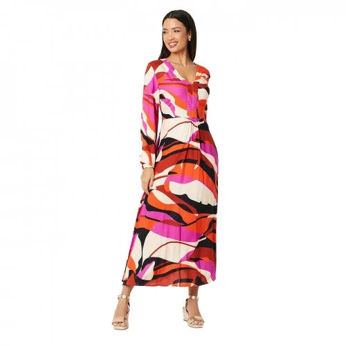 Principles Womens/Ladies Abstract Volume Maxi Dress Casual Maxi Dress with Pockets