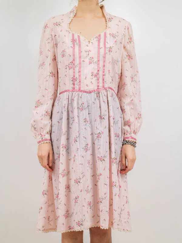 1970's gunne sax style dress