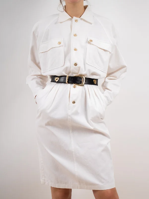 1980's RONI BLANSHAY dolman sleeve dress