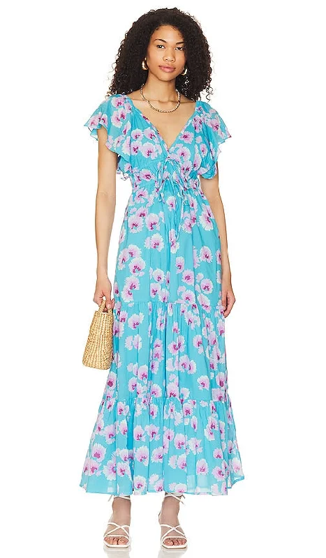 Banjanan Elisa Dress in Blue