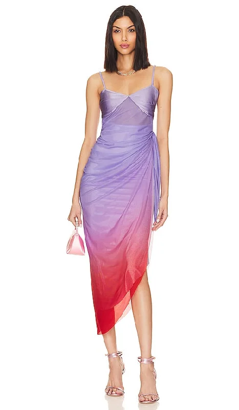 Baobab Selma Dress in Purple
